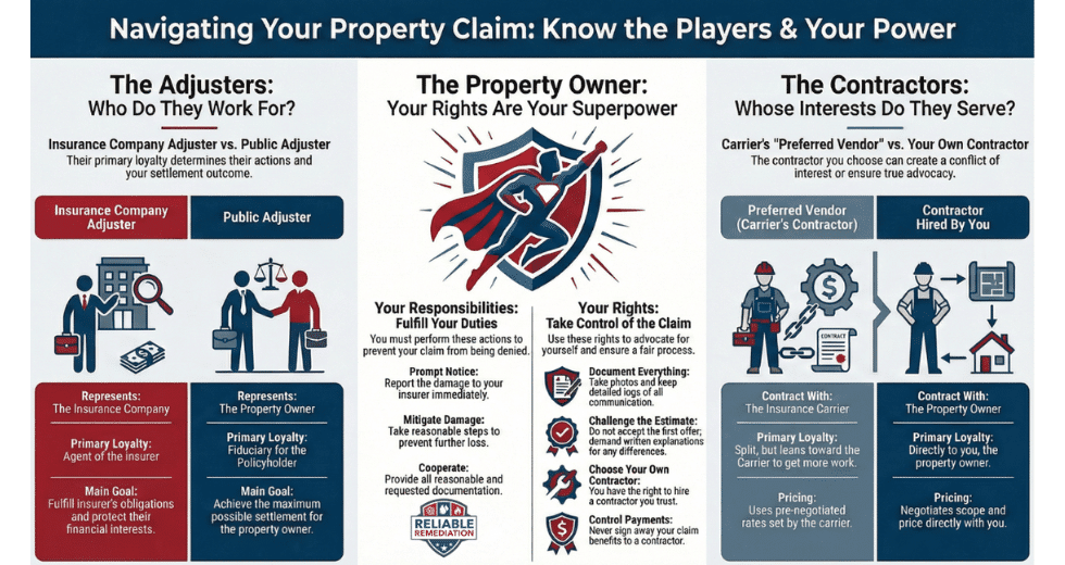 Navigating property insurance claims