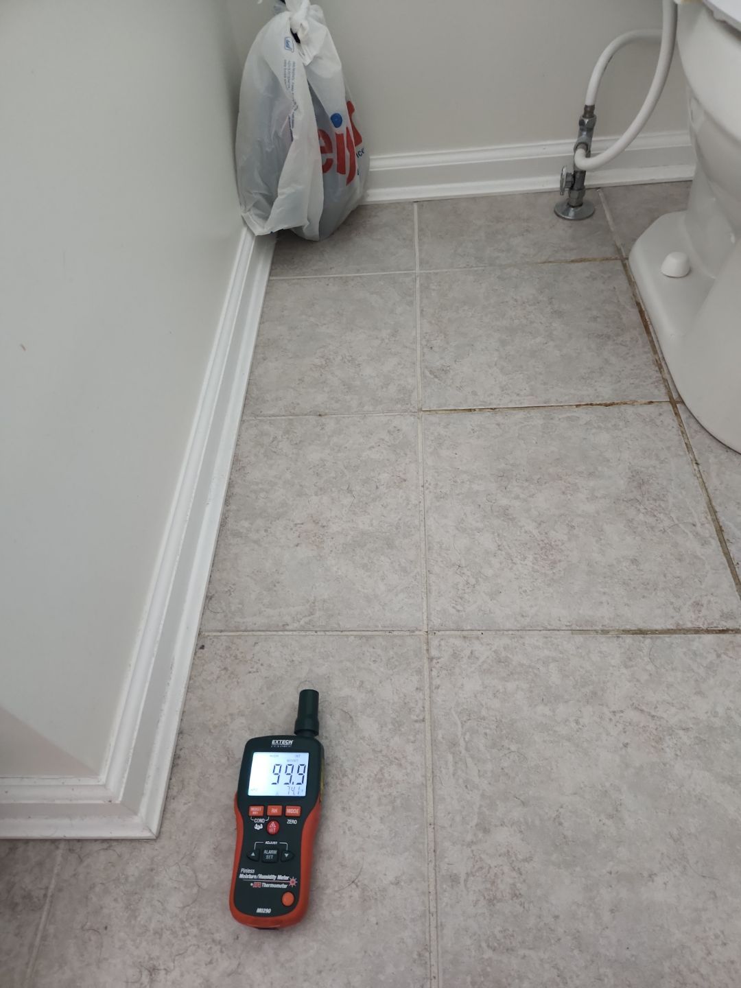 Extent of mold damage caused by weeks of insurance delay