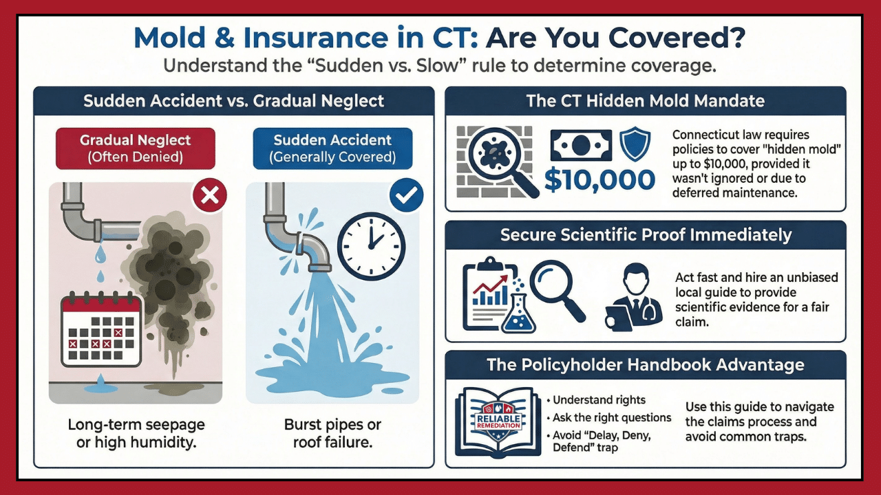 Reliable Remediation — mold remediation and insurance claim support for homeowners in Eastern Connecticut