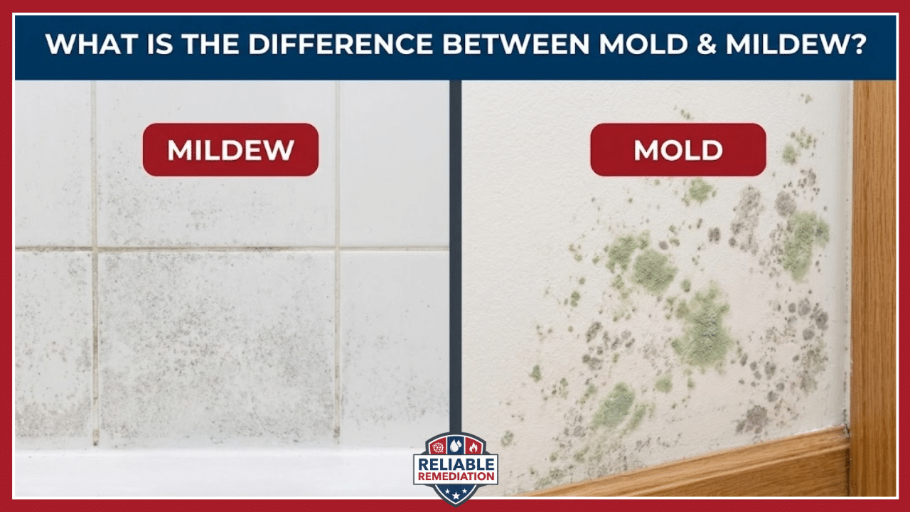 What Is the Difference Between Mold and Mildew? - Reliable Remediation